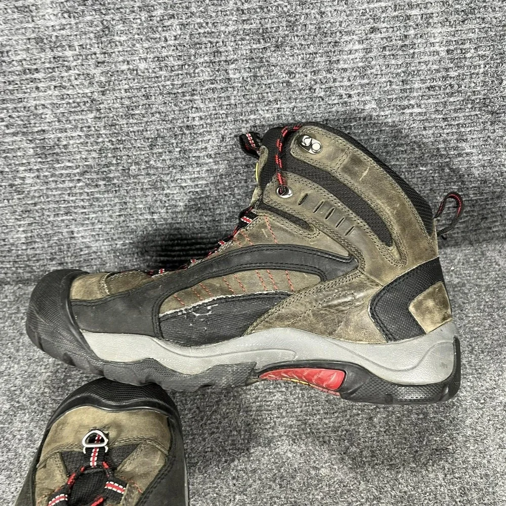 KEEN Boots‎ Mens Size 11 Brown Nubuck Waterproof Insulated Hiking Snow 12017